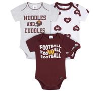 Gerber Baby Girls' NFL 3-Pack Onesie Bodysuit Washington Commanders 18 Months