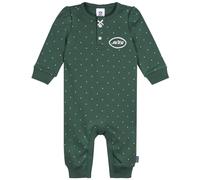 Gerber Baby Girls' NFL Team Footless Coverall Jets 0-3 Months
