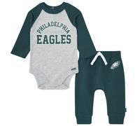 Gerber Baby NFL Onesie Bodysuit and Jogger Set Eagles 24 Months