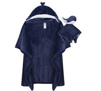 Gerber Baby Unisex Hooded Wearable Blanket & Security Blanket Set Coastal Calm One Size