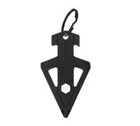 Gerber 1074044 Multifunctional Tool and Keychain for Hunting Enthusiasts, Broadhead with 5 Functions for Small Daily Problems, Length: 6.5 cm, Black, 1074044