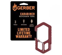 Gerber Carabiner Keychain Tool – Drab Red