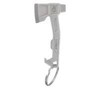 Gerber Hatchet Key Chain Tool with Free Tool Opener, Flat Blade Screwdriver and Bottle Opener, Length: 6.5 cm, Weight: 20 g, Stainless Steel, Silver, 1074043