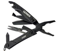Gerber Multi-Tool with 12 Functions, Dime Pocket Multi-Tool | Black, 31-003610