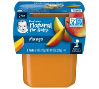 Gerber, Natural for Baby, 2nd Foods, Mango, 2 Pack, 4 oz (113 g) Each