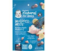 Gerber, Natural for Baby, Whipped Melts, 8+ Months, Banana, Apple, Blueberry, 1 oz (28 g)