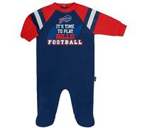 Gerber NFL Baby Boys Sleep 'N Play Footie, Buffalo Bills, 0-3 Months Team Color