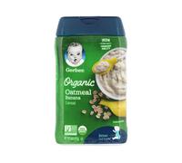 Gerber, Organic Oatmeal Cereal, Banana , 8 oz (227 g)
