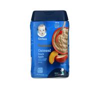 Gerber, Probiotic Oatmeal Cereal, Peach Apple, 8 oz (227 g)
