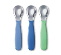 Gerber Stainless Steel Tip Spoons Cutlery Set,(Purple&Green(Spoons))