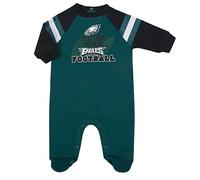 Gerber Unisex Baby Standard NFL Footed Sleep and Play, Team Color, 0-3 Months