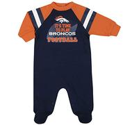 Gerber Unisex Baby Standard NFL Footed Sleep and Play, Team Color, 6-9 Months