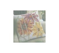 Gerberas Floral Cushion Front Cross Stitch Kit DMC - K4316 - 38 x 38cm -15 x 15"