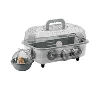 Gerbil Cage Detachable Clear 2-Layer Habitat