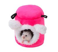 Gerbil Furry Shelter Soft Bed Plush Habitat Soft Bed for Hamster Cage Acessories Chinchilla House