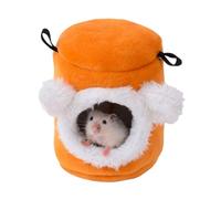Gerbil Furry Shelter Soft Bed Plush Habitat Soft Bed for Hamster Cage Acessories Chinchilla House