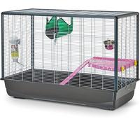 Gerbil Hamster Cage Small Animal Grey Zeno 3 Knock Down
