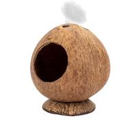 Gerbil House | 5.3 x 4.7 inches Hamster Accessories | Anti-Tip Base Chew-Proof Cave Enclosure Enrichment Cage for Chinchilla Hedgehog Gerbil Bunny Small Pet