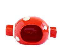 Gerbil House - Hamster House, Hamster Hideouts| Ceramic Cooling Beds Hamster Home, Small Animal Hide, Cage Accessories, Hamster Houses and Hideouts, Chinchilla Hut for Cage, Terrarium, Habitat