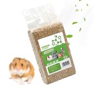 Gerbil Litter Base, Organic Gerbil Litter, Scent Neutralizing Fluff, Enclosure Floor Ground, Poultry Small Pet Pad and Exotic Animal House Cleanliness Lining Accessory