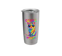 Gerbil Mom Pop Art Cute Gerbil Lovers Sunglasses Stainless Steel Insulated Tumbler