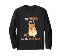 Gerbil Rat My Gerbil And I Are The Best Team Gerbil Owner Long Sleeve T-Shirt