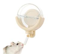 Gerbil Water Bottle - 150ml Clear Reservoir, Magnetized Drinking Station, Leakproof Liquid Dispenser, Height Adjustable Fountain | Secure Habitat Attachment Inside the Wire V