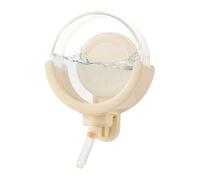 Gerbil Water Bottle - 3.74x5.35 Inches, 150ml Magnetic Drinking Dispenser, No Drip For Hamster | Cage Tank Chinchilla Bunny Ferret Hedgehog Guinea Pig Small Animal Habitat Tool Quick Installation