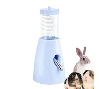 Gerbil Water Bottle - Hamster Water Drinking Bottle with Base - 80ml Open-Bottom Drinker Animal Indoor Supplies for Living Room Bedroom Home Dorm Balcony Chinchilla