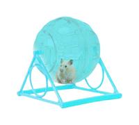 Gerbill Wheel - Clear Hamster Exercise Ball Score | Fun Accessories For The Chinchilla Cage To Reduce Boredom And Increase Activity | Safe Running Ballooning For Small