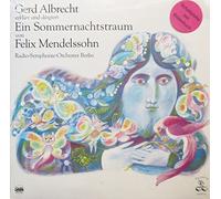 Gerd Albrecht - Gerd Albrecht erklärt und dirigiert EIN SOMMERNACHTSTRAUM von Felix Mendelssohn (Schallplatte mit Bilderbuch) [Vinyl LP] [Schallplatte]
