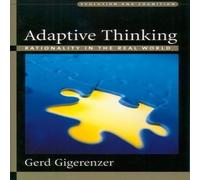 Gerd Gigerenzer Evolution & Cognition Series Paperback Book Gerd Gigerenzer Multicolor