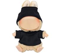 GerdfeiTawtab Clothes Fit for 17CM Doll, Fashion Doll Clothes Outfit Set Cute Theme Designer Toys Dress Accessories for Collector Fans Display (H Black Set)