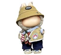 GerdfeiTawtab Clothes Fit for 17CM Doll, Fashion Doll Clothes Outfit Set Cute Theme Designer Toys Dress Accessories for Collector Fans Display (Exploration)