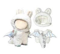 GerdfeiTawtab Clothes Fit for LABUBU Doll, Fashion Doll Clothes Outfit Set Cute Theme Designer Toys Dress Accessories for Collector Fans Display (Angel)