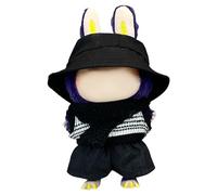 GerdfeiTawtab Clothes Fit for LABUBU Doll, Fashion Doll Clothes Outfit Set Cute Theme Designer Toys Dress Accessories for Collector Fans Display (Gold V Black)