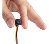 GEREE 800TVL NTSC/PAL Mini CCTV Monitor Video Audio Pinhole Camera Hidden Spy Micro Camera for Security Surveillance