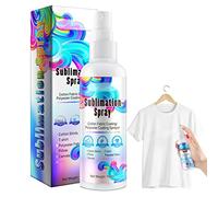 Gereton 100ml Sublimation Coating Spray, Sublimation Coating Spray for Cotton and Polyester Fabric Including Cotton/Polyester Blends, T-Shirts, Pillows, Canvas Bag