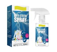 Gereton 60ML Anti Static Spray, Anti Static Spray For Clothes, Static Remover, Static Cling Spray For Clothes - Reduce Static Cling For Clothes And Furniture
