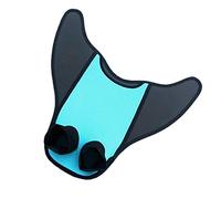 Gereton One-piece Mermaid Fins, Swim Monofin for Kids/Adults, Girls Mermaid Tail for Swimming Mermaid Foot Fin Training, Swimming Training Fins for Kids and Adults, Blue