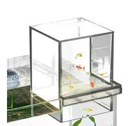 GERGNEHMER Pressure Fish Tank, Clear Fish Elevator, Low Pressure Fish Tank, Inverted Fish Tank, Water Level, Vacuum Suspended Fish Tank for Aquariums, Betta Fish