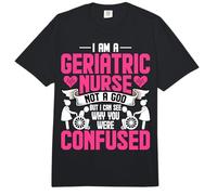 Geriatric Rn I'm a Geriatric Nurse I Try I Do I Hope I Care Comfort Colors Adult Heavyweight T-Shirt