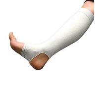 GeriLeg Prevent Products, Inc Elderly Leg Skin Protector, Thin Skin Tear & Bruise Protective Geri-Sleeves for Legs - Made in USA -One Pair per Pack (Large/White)