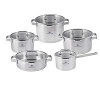 Gerlach Prestige Plus Pot Set, Silver, 10 El.