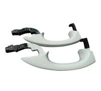 GERLJ car Exterior Door Handle Outer Door Handle for Golf 2PCS Front Left and Right Exterior Handles Kessy 5G0837205Q 5G0837206Q