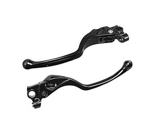 GERLJ Motorcycle Brake Clutch Lever Motorcycle Black Front Brake Clutch Levers for Ducati for Scrambler 800 1100(1 Pair)