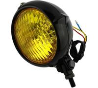 GERLJ Motorcycle Front Headlight Motorcycle Headlight Assembly Vintage Universal Motorbike Retro Headlamp