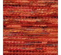 Gerlos Furniture Cover Fabric Striped Chenille Terracotta Colourful 140 cm