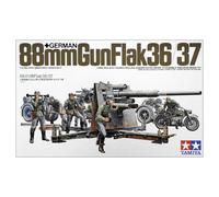 German 88Mm Gun Flak 36.37 Kit | Tamiya 1:35 Scale Military Model
