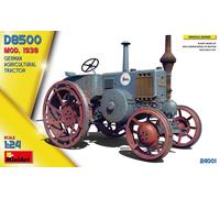 German Agricultural Tractor D8500 Mod. 1938 1:24 Plastic Model Kit MINIART